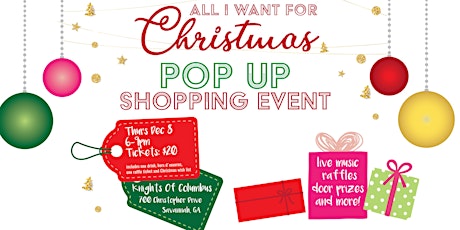 The All I Want for Christmas Pop-Up Shopping Event