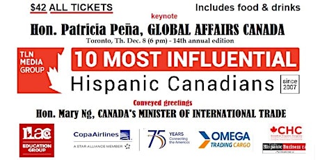 TLN 10 most influential Hispanic Canadians