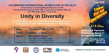Celebrating International Women's Day in the Hills primary image