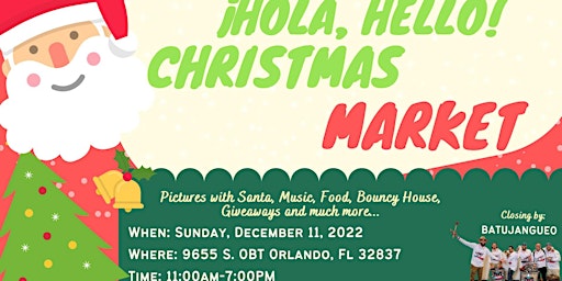 Hola, Hello Christmas Market