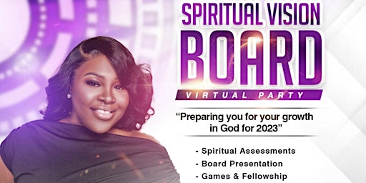 Spiritual Vision Board Virtual Party