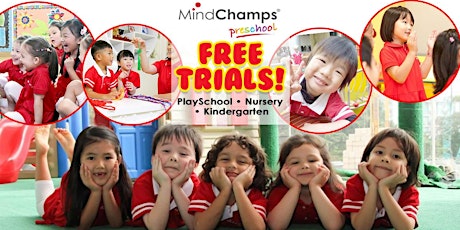 Free Trials @ MindChamps PreSchool! primary image