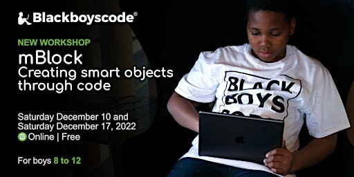 Black Boys Code Ottawa -mBlock: Creating Smart Objects through Code primary image