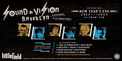 Sound & Vision Brooklyn: A Late-Night New Year’s Eve Dance Party