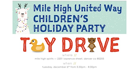 Workout // Happy Hour // Toy Drive