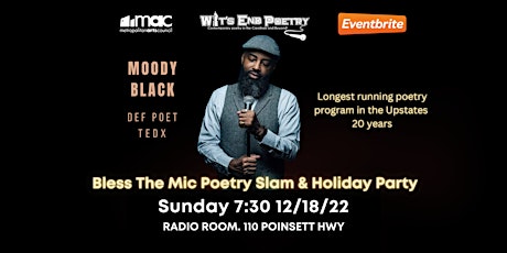 Bless The Mic Poetry Slam & Holiday Party at The Radio Room