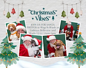 Santa Photos with Lolas Rescue and Wag N Wash, LIttleton