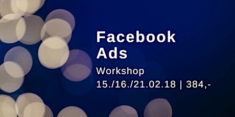 Hauptbild für Facebook Ads Workshop