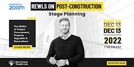 REWLS on Post-Construction Stage Planning