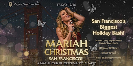 Mariah Christmas San Francisco!!!  Mariah Carey Tribute Performance & Party