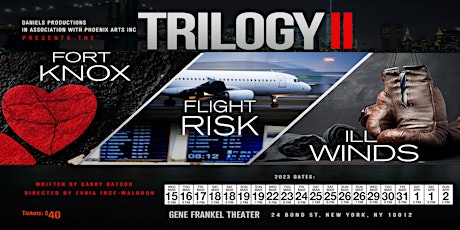 The Batson Trilogy | FORT KNOX + FLIGHT RISK + ILL WINDS