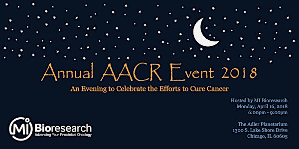 MI Bioresearch Annual AACR Event 2018