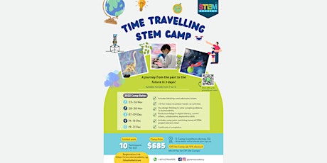3-DAY STEM CAMP: TIME TRAVELLING