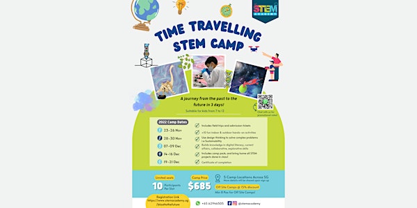 3-DAY STEM CAMP: TIME TRAVELLING