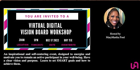 Virtual Digital Vision Board Workshop