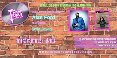 Alan Ford Headlines the Drop, Featuring Sofia Javed