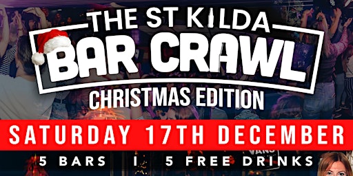 St Kilda Bar Crawl - Christmas Edition