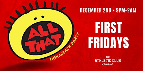 “ALL THAT” Throwback Party