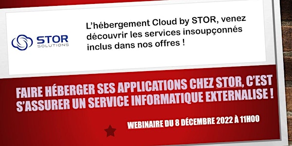 L'hébergement Cloud by STOR, venez découvrir les services insoupçonnés !
