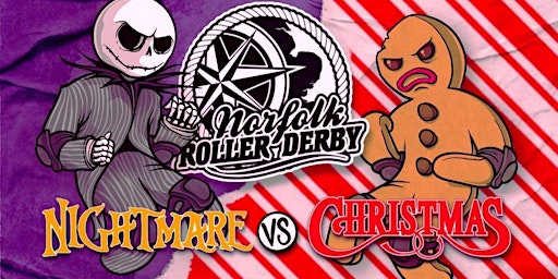 Nightmare vs Christmas - Norfolk Roller Derby End of Season Intraleague!