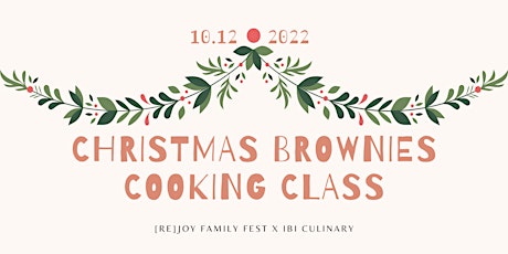 Christmas Brownies Cooking Class (4-11 years old)