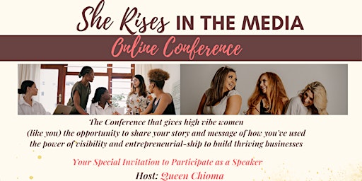 She Rises in the Media - Online Pre-Conference + Christmas Gala Event