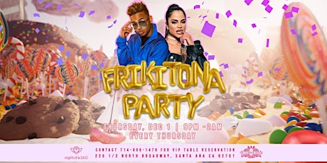 Frikitona Reggaeton Party
