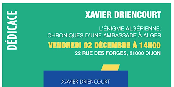 GIBERT Dédicace Xavier Driencourt