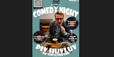 "Comedy Night" met Piv Huvluv : "de Vinylvreter"