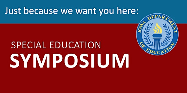 2018 Special Education Symposium #iassymposium18