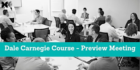 Dale Carnegie Course - Preview - Burlington primary image