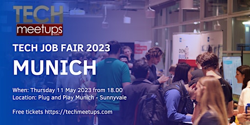 Munich Tech Job Fair 2023 primary image