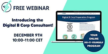 Introducing the Digital B Corp Consultant!
