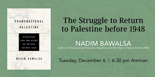 The Struggle to Return to Palestine before 1948