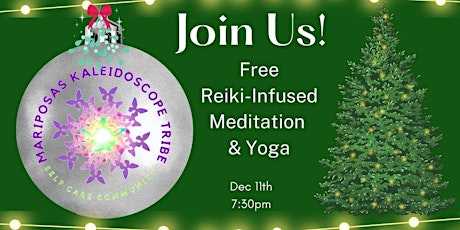 Reiki Infused Guided Meditation and Nourishing Yoga Class