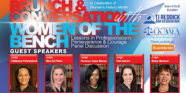 Women's History Month Sunday Brunch with Broward County Women of the Bench!