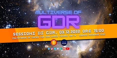 Multiverse of GDR - 03.12.2022