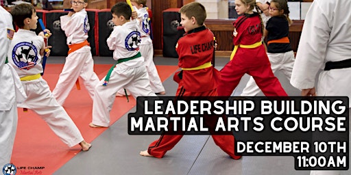Kid's Leadership Building Martial Arts Course