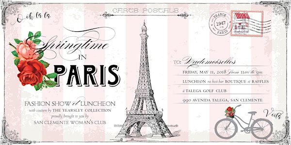 Springtime in Paris Fashion Show et Luncheon