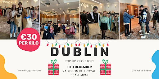 Dublin Pop Up Kilo Store 11th December