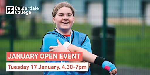 Calderdale College - January Open Event
