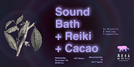 Full Moon Sound Journey + Cacao Ceremony + Reiki Share