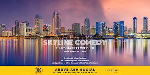 Skyline Comedy at Above Ash Social