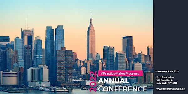 2022 Nonprofit New York Annual Conference