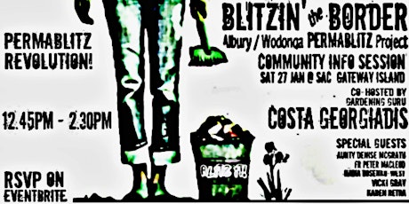 Blitzin' the Border PERMABLITZ Community Info Session primary image