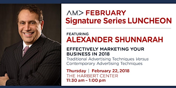 AMA Birmingham Signature Series Luncheon: February 2018