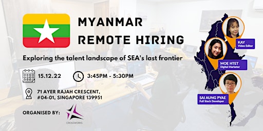Myanmar Remote Hiring- Exploring the talent landscape of SEAs last frontier