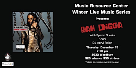Rah Digga Live @ Music Resource Center - Cincinnati