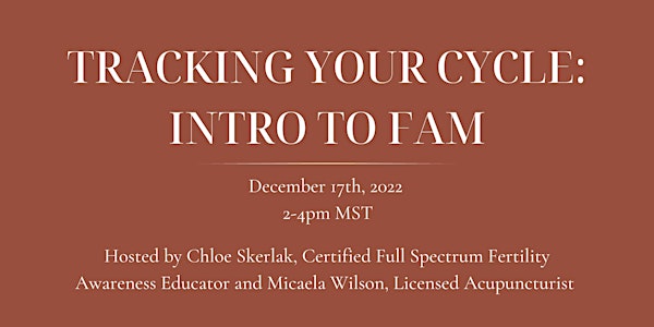 Tracking Your Cycle: Intro to FAM