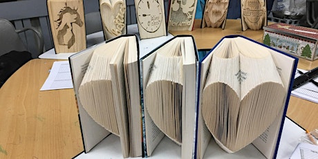 An Introduction to a Book Folding Workshop by folding a Heart